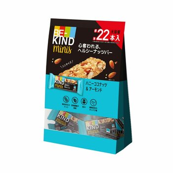 ビーカインド ミニバー ハニーココナッツ&アーモンド 22個入り ビーカインド ミニバー ハニーココナッツ&アーモンド 22個入り