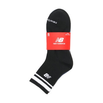 ニューバランス メンズ ライン ソックス 6枚組 ニューバランス メンズ ライン ソックス 6枚組