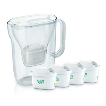 ブリタ ポット型浄水器 スタイルエッセンシャル ポット型浄水器 マクストラプロ カートリッジ4個付き ブリタ ポット型浄水器 スタイルエッセンシャル ポット型浄水器 マクストラプロ カートリッジ4個付き