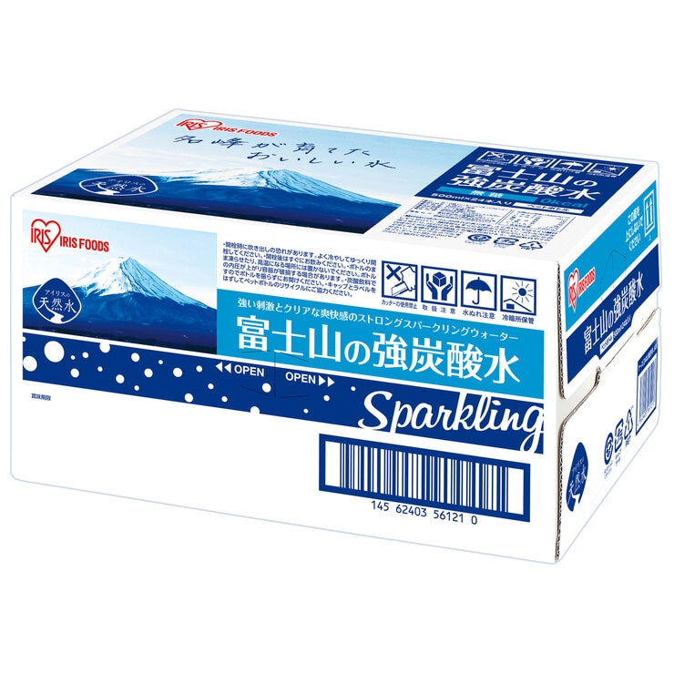 富士山の強炭酸水 500ml X 24 本 富士山の強炭酸水 500ml X 24 本
