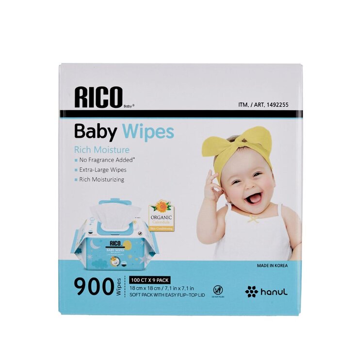 RICO 赤ちゃん用 おしりふき 900枚 RICO 赤ちゃん用 おしりふき 900枚