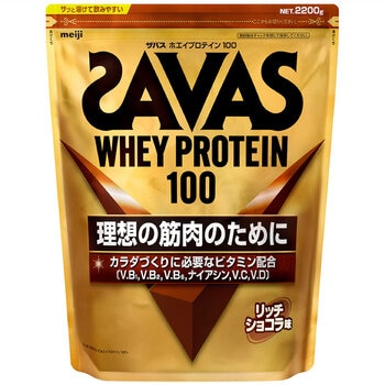 ザバス ホエイプロテイン リッチショコラ味 2200g ザバス ホエイプロテイン リッチショコラ味 2200g