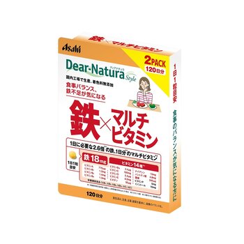 ディアナチュラ 鉄マルチビタミン 60粒x2 ディアナチュラ 鉄マルチビタミン 60粒x2