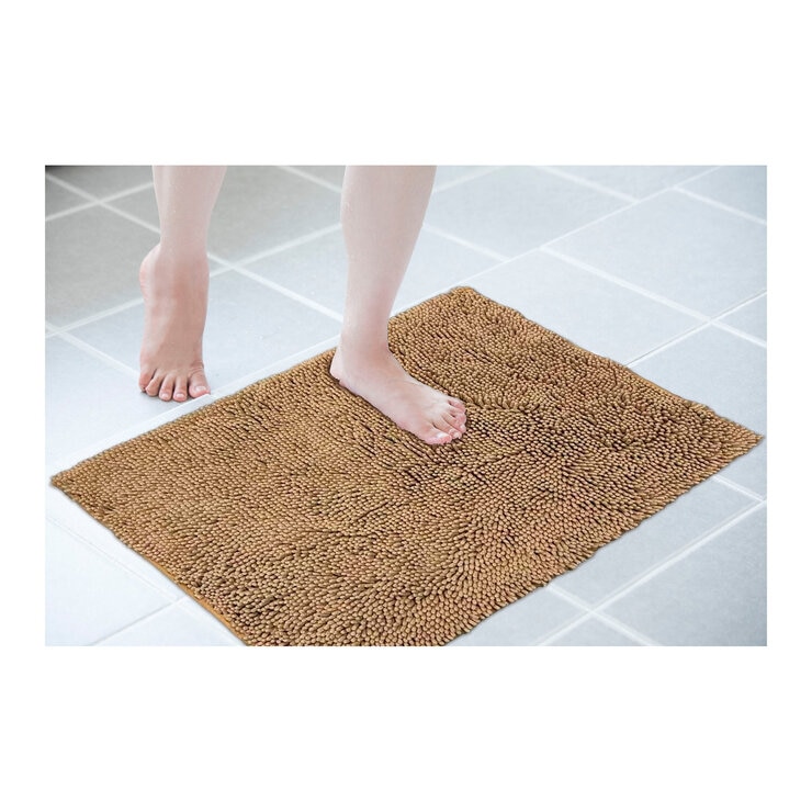 マイクロファイバー もこもこバスマット 60cm x 90cm マイクロファイバー もこもこバスマット 60cm x 90cm