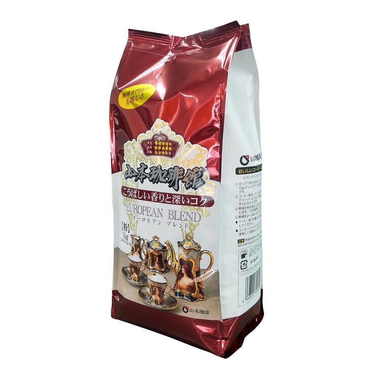 山本珈琲 ヨーロピアンブレンド 1kg (粉) 山本珈琲 ヨーロピアンブレンド 1kg (粉)