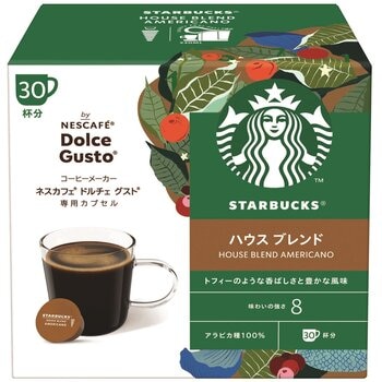 スターバックス ドルチェグスト互換カプセル 30個 スターバックス ハウスブレンド スターバックス ドルチェグスト互換カプセル 30個 スターバックス ハウスブレンド