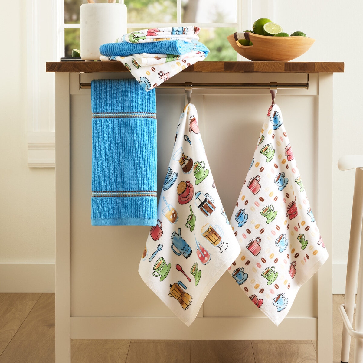 キッチンタオル 6枚 セット 43 x 71 cm キッチンタオル 6枚 セット 43 x 71 cm