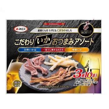 マルエス こだわり イカおつまみアソート 10袋入 マルエス こだわり イカおつまみアソート 10袋入