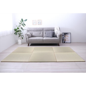 い草ユニット ハイハイ畳 9枚セット 82 x 82 x 2.2cm い草ユニット ハイハイ畳 9枚セット 82 x 82 x 2.2cm