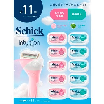 Schick (シック) イントゥイション クラブパック 本体+刃11個 Schick (シック) イントゥイション クラブパック 本体+刃11個