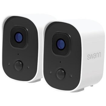 Swann(スワン)2K Wi-Fi バッテリー駆動 セキュリティカメラ 2個セット 16GB SDカード付属 Swann(スワン)2K Wi-Fi バッテリー駆動 セキュリティカメラ 2個セット 16GB SDカード付属