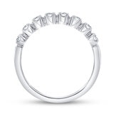 18K ホワイトゴールド 0.50カラット ラウンドカット ダイヤモンド リング 18K ホワイトゴールド 0.50カラット ラウンドカット ダイヤモンド リング