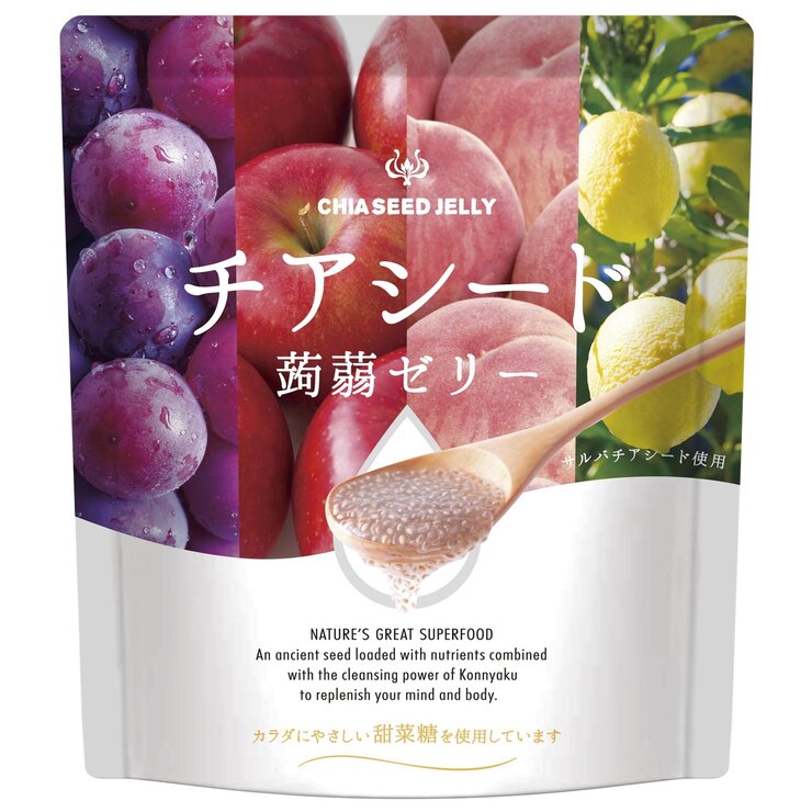 チアシード蒟蒻ゼリー 60個入 チアシード蒟蒻ゼリー 60個入