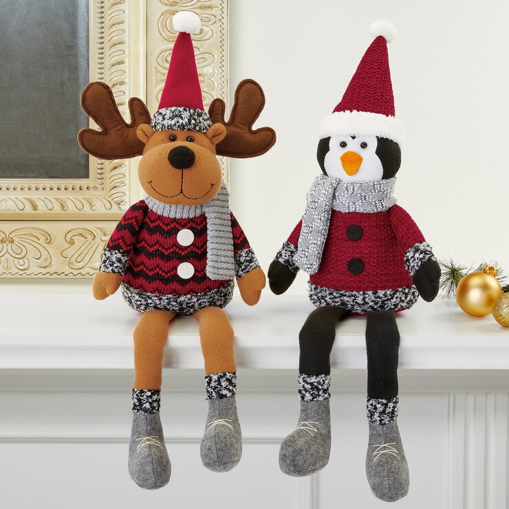 クリスマス シェルフシッター ぬいぐるみ2個セット クリスマス シェルフシッター ぬいぐるみ2個セット