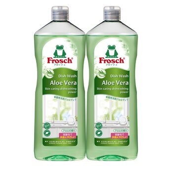 Frosch Aloe Vera Dish Detergent 1000ml x 2 Pack Frosch Aloe Vera Dish Detergent 1000ml x 2 Pack
