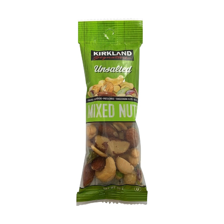 カークランドシグネチャー 無塩ミックスナッツ 45g x 21袋 カークランドシグネチャー 無塩ミックスナッツ 45g x 21袋