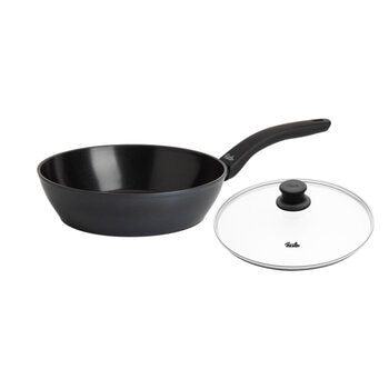 フィスラー 深型フライパン 24cm ガラス蓋付 フィスラー 深型フライパン 24cm ガラス蓋付