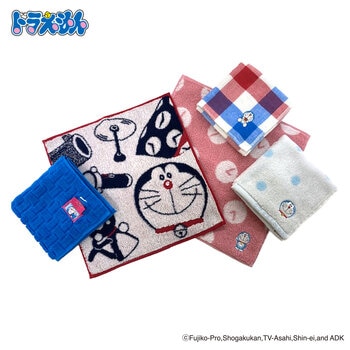 ドラえもん ハンカチ 25cm x 25cm 5枚パック ドラえもん ハンカチ 25cm x 25cm 5枚パック