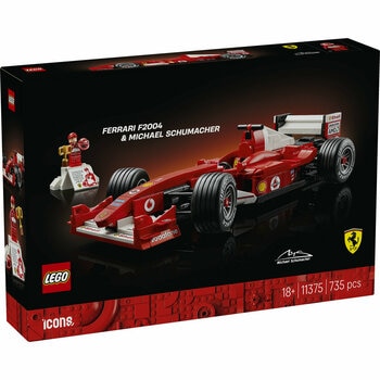 レゴ フェラーリ F2004 & ミハエル・シューマッハ レゴ フェラーリ F2004 & ミハエル・シューマッハ