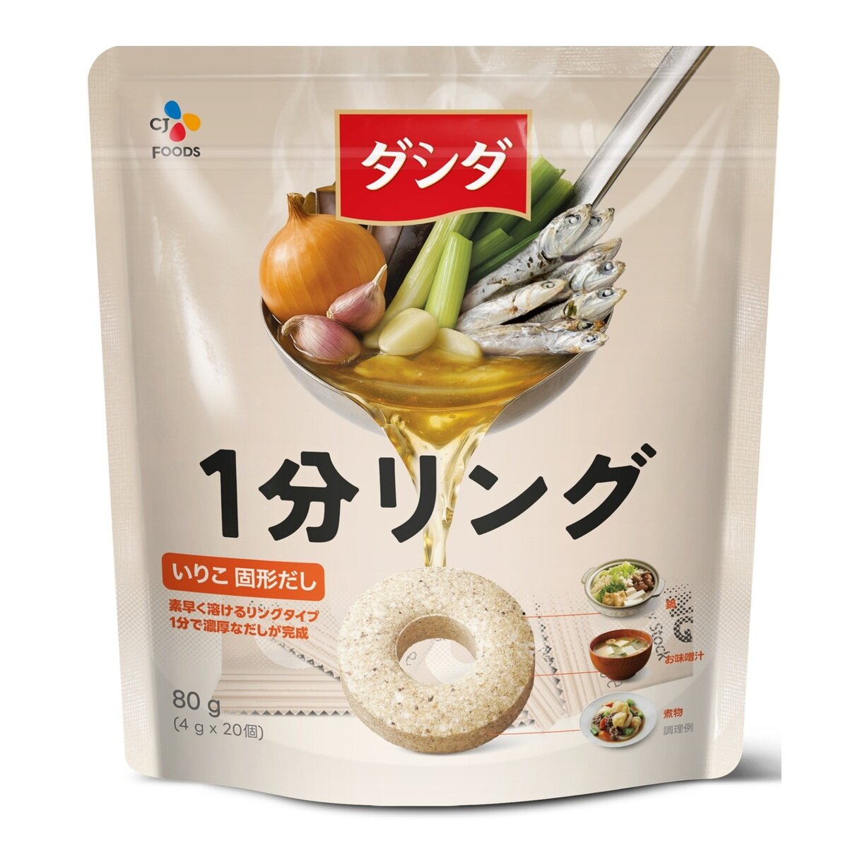 CJ ダシダ 1分リングだし 80g CJ ダシダ 1分リングだし 80g