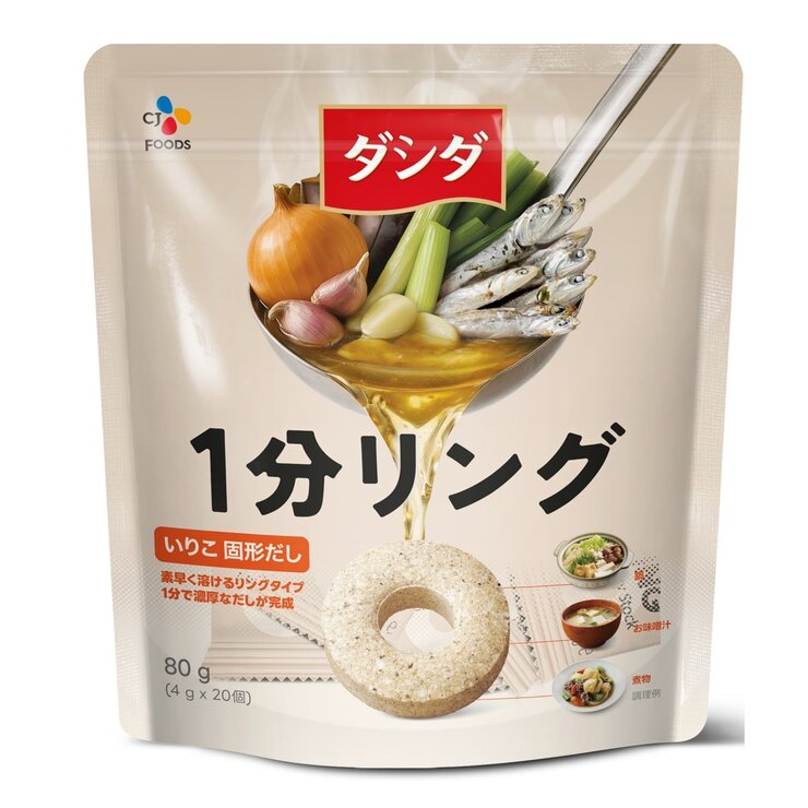 CJ ダシダ 1分リングだし 80g CJ ダシダ 1分リングだし 80g