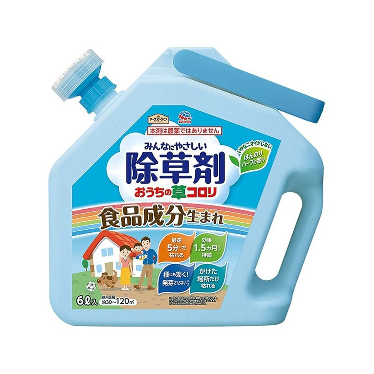 Earth Garden Kusakorori Liquid Herbicide 6L Earth Garden Kusakorori Liquid Herbicide 6L