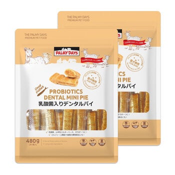 Palmy Days 乳酸菌デンタルパイ 480g x 2 愛犬用 Palmy Days 乳酸菌デンタルパイ 480g x 2 愛犬用