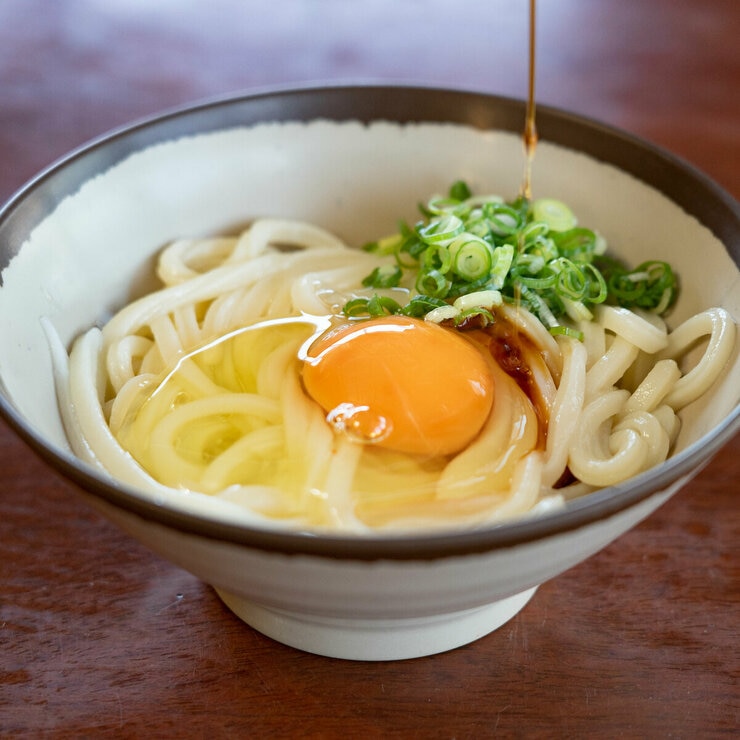 築地ばんや 池上製麺所さぬき釜玉うどん 6食 (だし醤油付き) 築地ばんや 池上製麺所さぬき釜玉うどん 6食 (だし醤油付き)