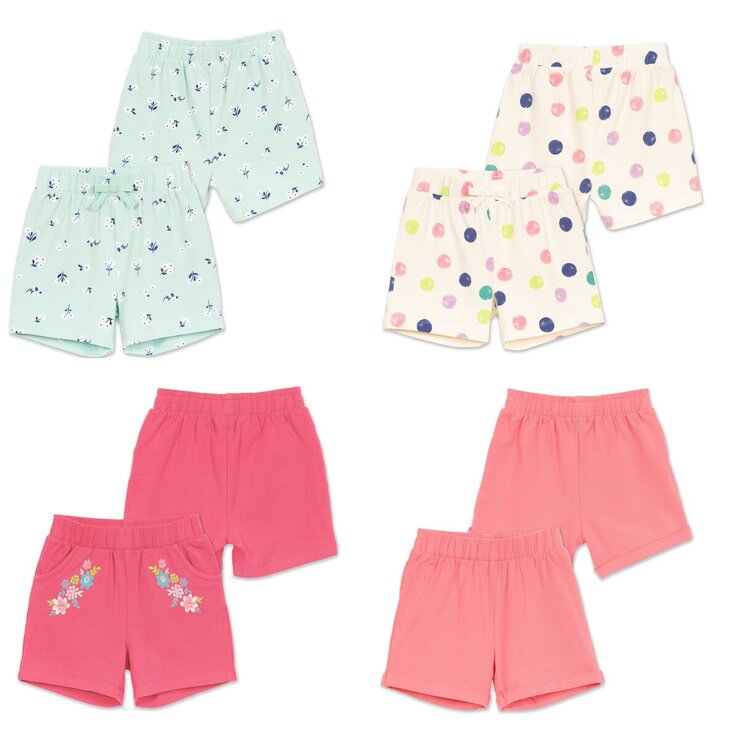 ペックル キッズ ショートパンツ 4枚組 ペックル キッズ ショートパンツ 4枚組
