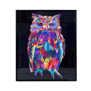 クリスタルアート オウル 51 x 61cm クリスタルアート オウル 51 x 61cm