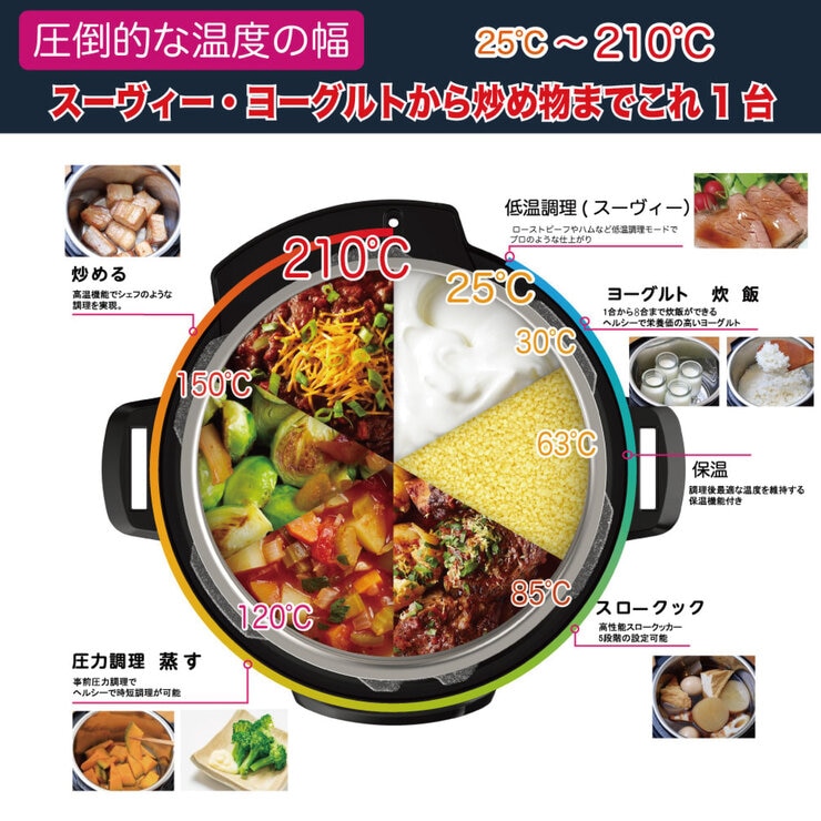 インスタントポット 電気圧力鍋 DUO GOURMET ISP1011 インスタントポット 電気圧力鍋 DUO GOURMET ISP1011