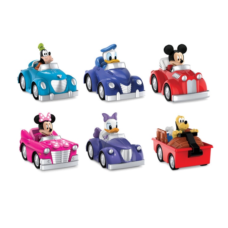 ディズニー ファンハウス プルバックカー 6個セット ディズニー ファンハウス プルバックカー 6個セット