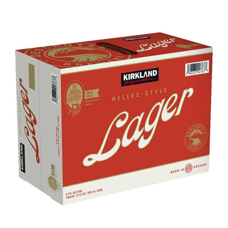 カークランドシグネチャー ヘレス ラガービール 355 ml x 12缶 カークランドシグネチャー ヘレス ラガービール 355 ml x 12缶