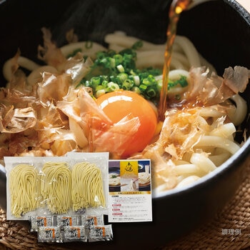 築地ばんや 金斗雲生うどん 大盛 6食 (だし醤油付き) 築地ばんや 金斗雲生うどん 大盛 6食 (だし醤油付き)