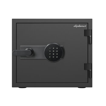 ディプロマット タッチパネル式 耐火・耐水デザイン金庫 19L 119HTPWR ディプロマット タッチパネル式 耐火・耐水デザイン金庫 19L 119HTPWR