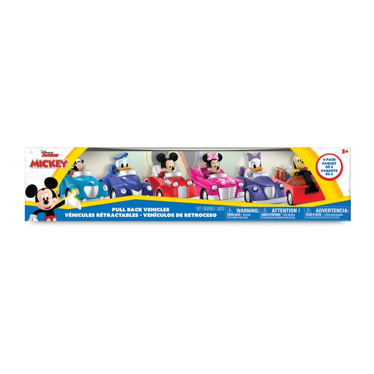ディズニー ファンハウス プルバックカー 6個セット ディズニー ファンハウス プルバックカー 6個セット