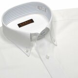 カザック ノーアイロン 半袖シャツ ホワイト / ブルー 2枚セット カザック ノーアイロン 半袖シャツ ホワイト / ブルー 2枚セット