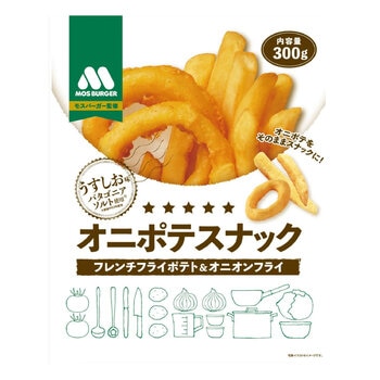 モスバーガー オニポテ スナック 300g モスバーガー オニポテ スナック 300g