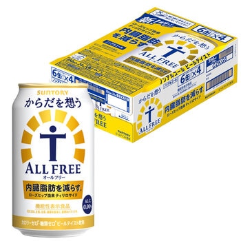 サントリー からだを想う オールフリー 350ml x 24 サントリー からだを想う オールフリー 350ml x 24