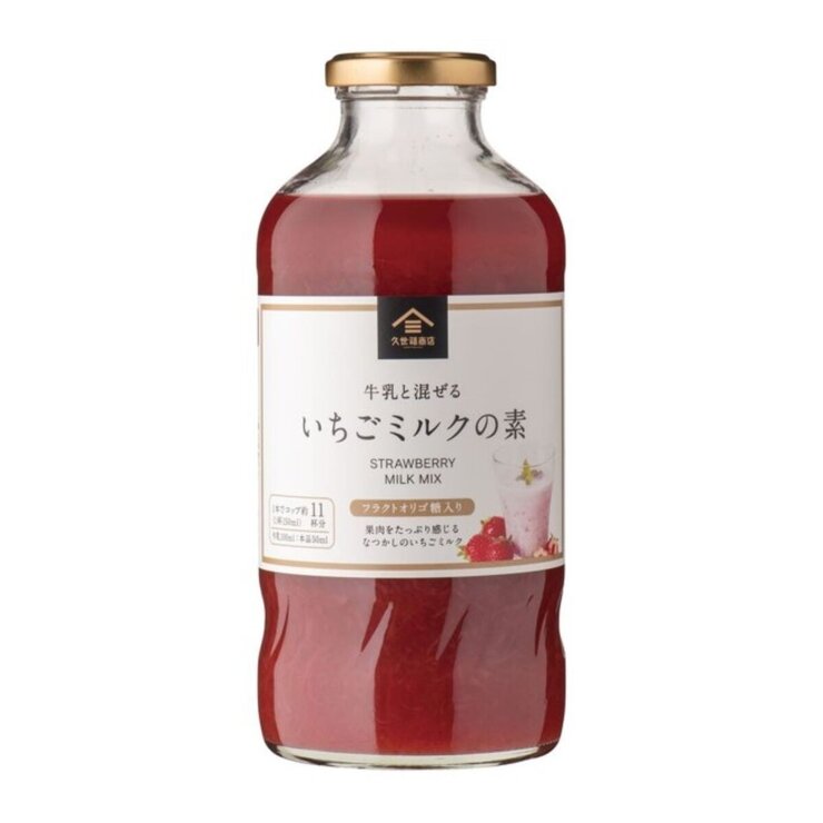 久世福商店 いちごミルクの素 575ml 久世福商店 いちごミルクの素 575ml