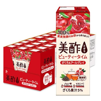 美酢 (ミチョ) ザクロ & アールグレイ 24パック 美酢 (ミチョ) ザクロ & アールグレイ 24パック