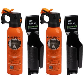 UDAP ベアスプレー グリズガードホルスター付き 2本セット UDAP ベアスプレー グリズガードホルスター付き 2本セット