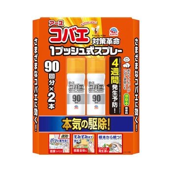 アース コバエ 1プッシュ式スプレー 2本 アース コバエ 1プッシュ式スプレー 2本