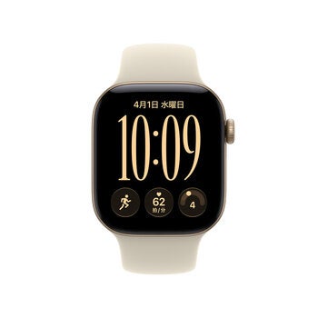 Apple Watch S12 GPS 42mm ライトゴールドアルミニウムケースとサンドスポーツバンド - S/M Apple Watch S12 GPS 42mm ライトゴールドアルミニウムケースとサンドスポーツバンド - S/M
