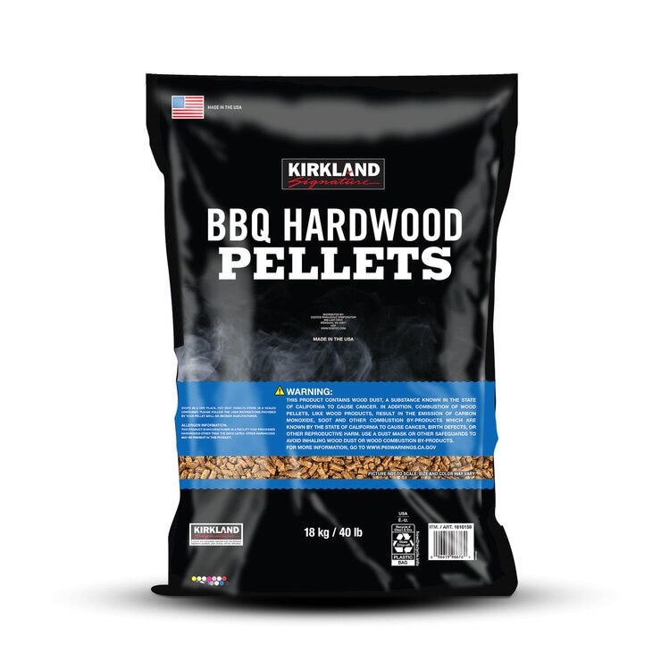 カークランドシグネチャー プレミアムブレンド BBQ ハードウッドペレット 18kg カークランドシグネチャー プレミアムブレンド BBQ ハードウッドペレット 18kg