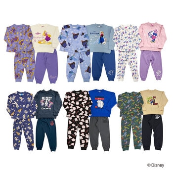 ディズニー / キャラクター キッズ 4枚組 ルームウェア ディズニー / キャラクター キッズ 4枚組 ルームウェア