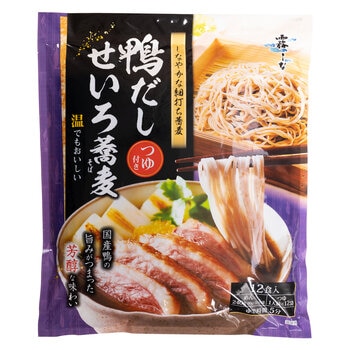 鴨だしせいろ蕎麦 12食 鴨だしせいろ蕎麦 12食