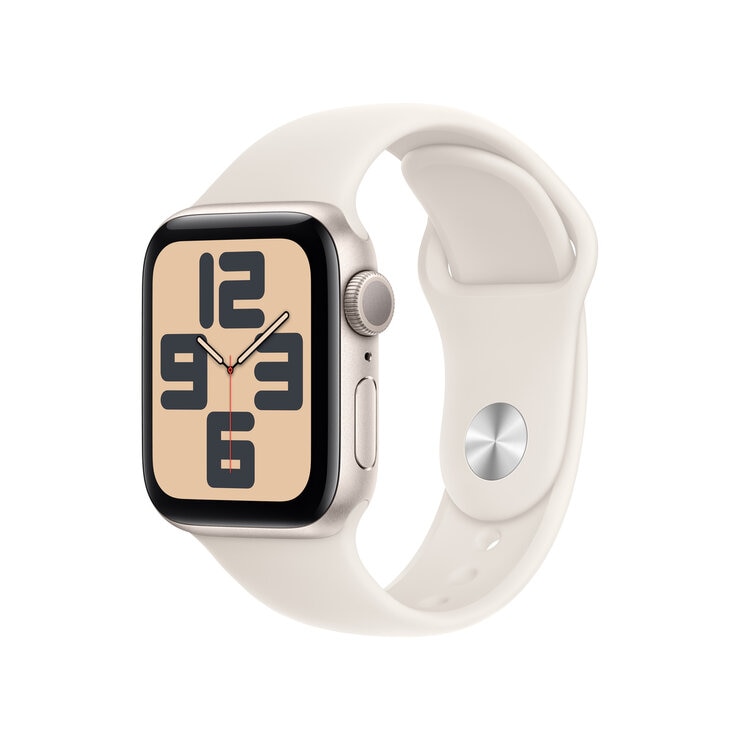 Apple Watch SE(第2世代・GPSモデル)- 40mmスターライトアルミニウムケース Apple Watch SE(第2世代・GPSモデル)- 40mmスターライトアルミニウムケース