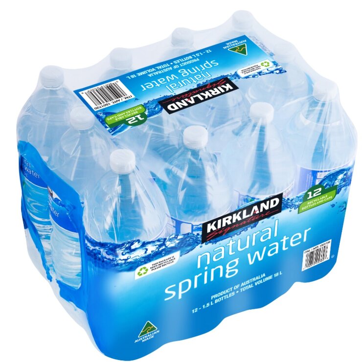 カークランドシグネチャー スプリングウォーター 1.5L x 12本 カークランドシグネチャー スプリングウォーター 1.5L x 12本