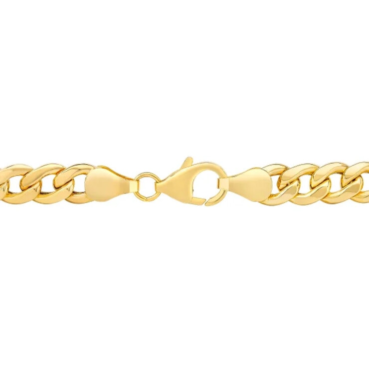14K イエローゴールド 21-22cm マイアミ ブレスレット 14K イエローゴールド 21-22cm マイアミ ブレスレット